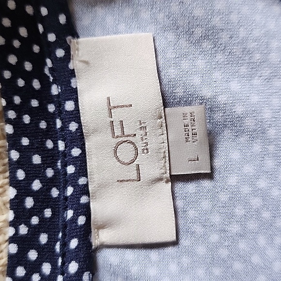 Ann Taylor Loft Sleeveless Dress NWOT Size L - Picture 5 of 6